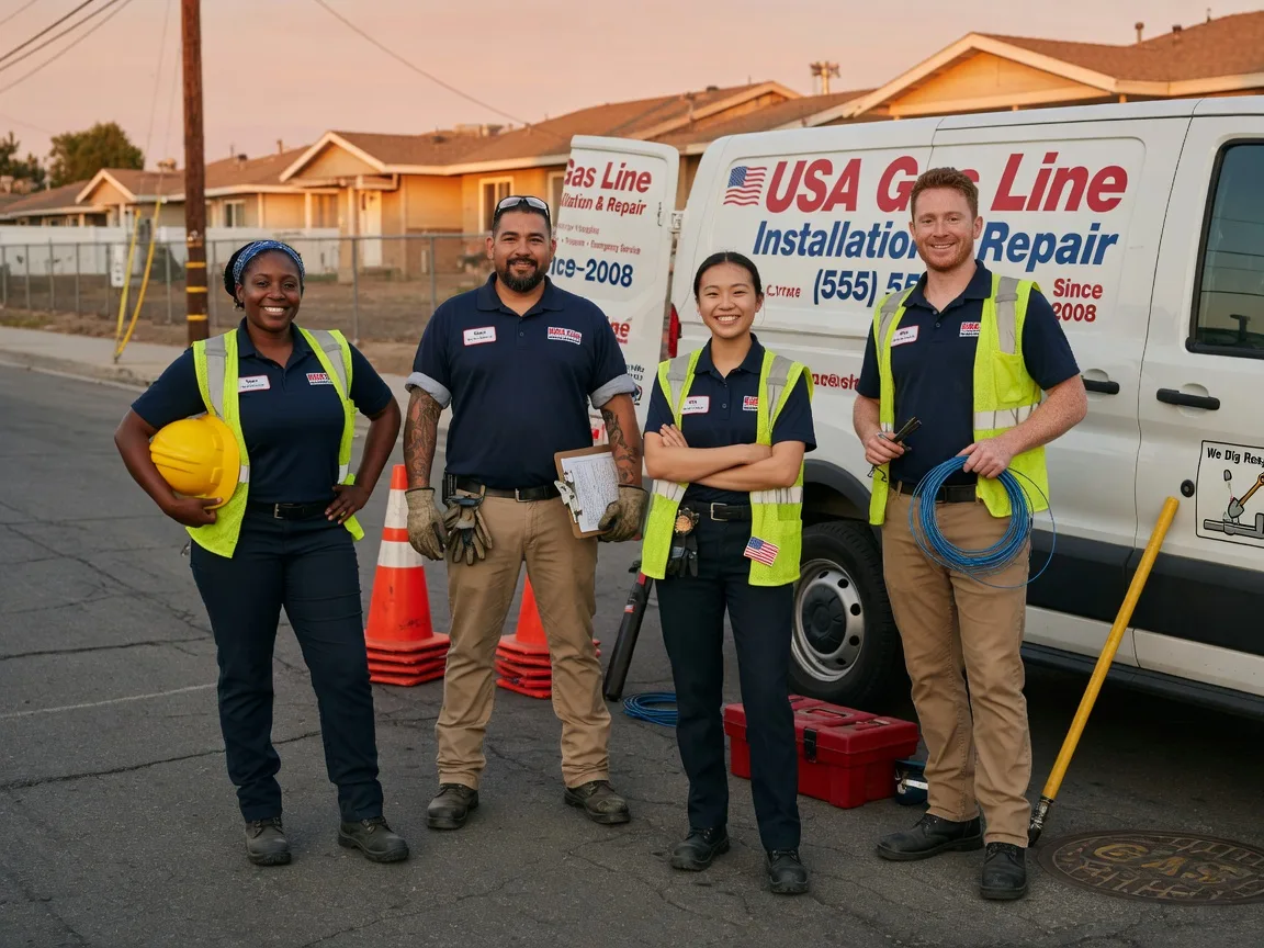 Gas Line Installation company in Anamoose, ND